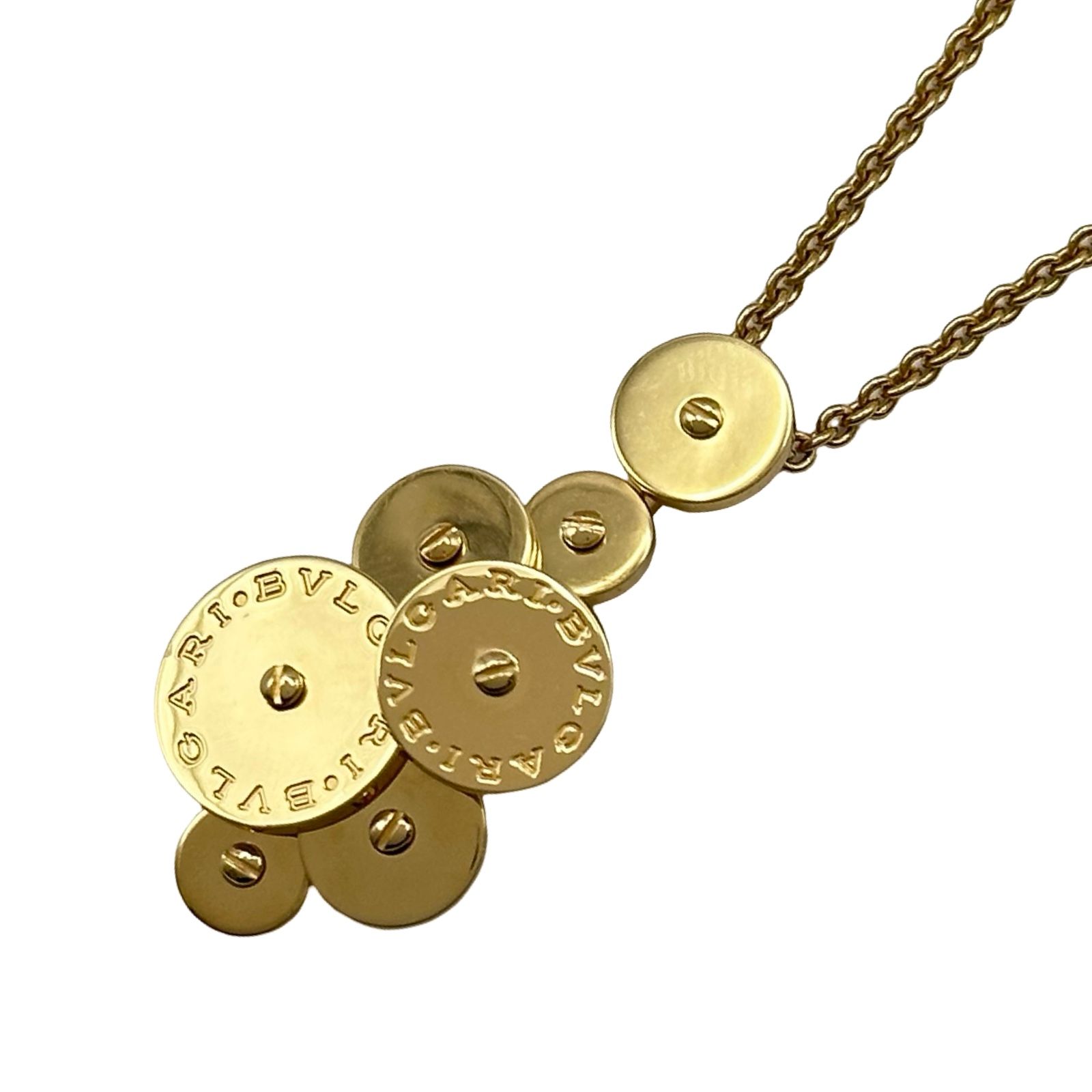 ブルガリ BVLGARI チクラディネックレス ゴールド 750 ジュエリー