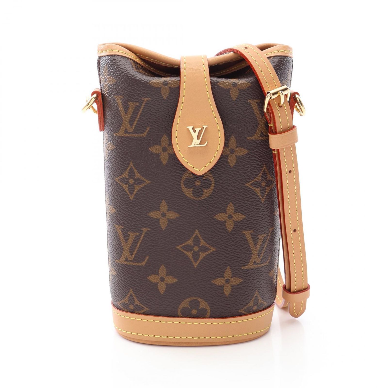 ルイ・ヴィトン LOUIS VUITTON ショルダーバッグ フォールド ミーポーチ M80874 PVCコーティングキャンバス レザー フォールド・ミー ポーチ レディース Used A 98,890円