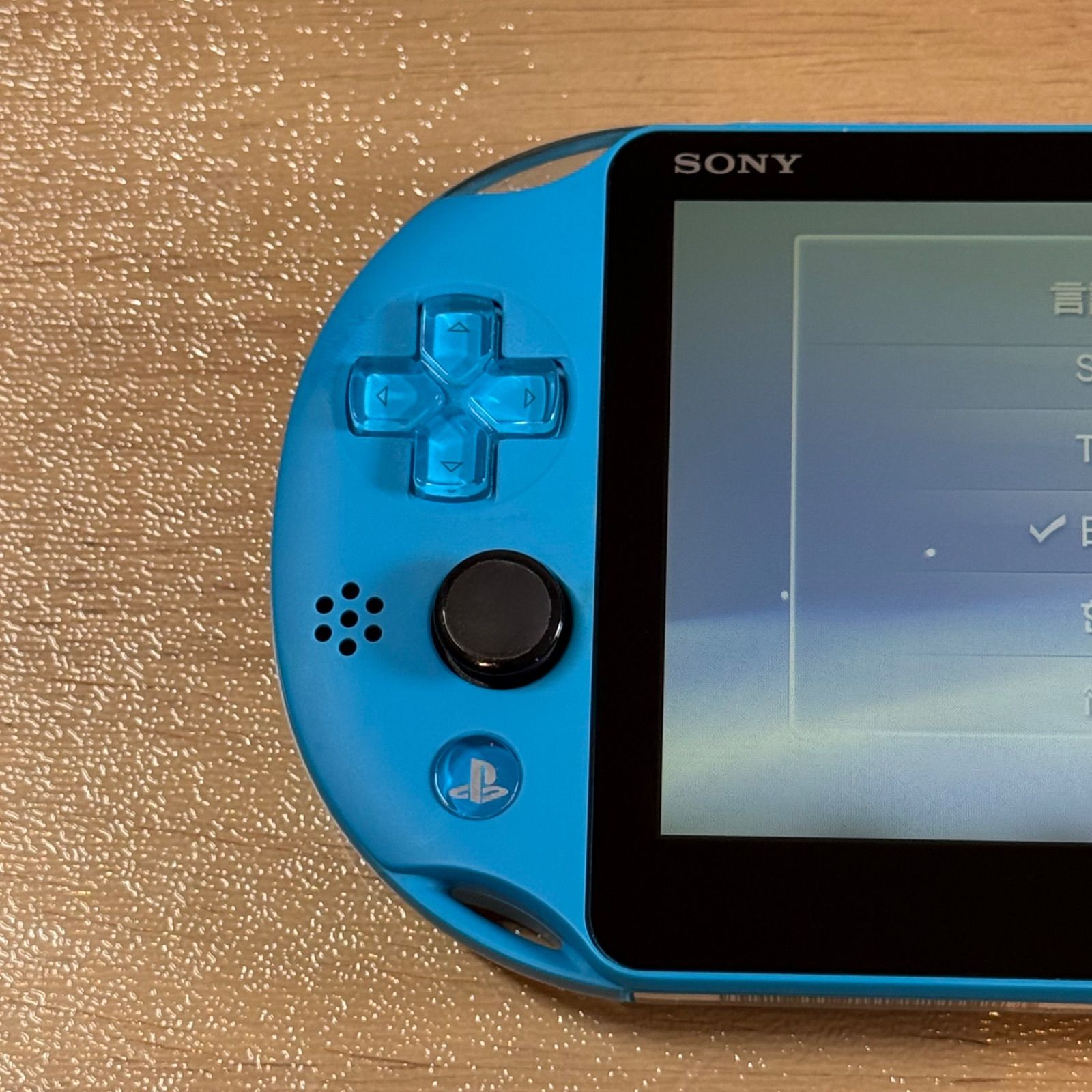 7-097【液晶美品】PSVITA PCH-2000 アクアブルー - メルカリ