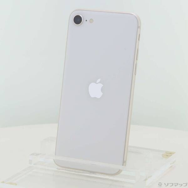 ソフマップ 〔中古品〕 iPhone SE 第3世代 64GB スターライト MMYD3J／A SIMフリー【305】