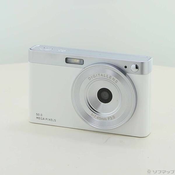 ソフマップ 〔展示品〕 KEIYO WiFiレトロデジタルカメラ スノーホワイト AN-DC003-WH【262】