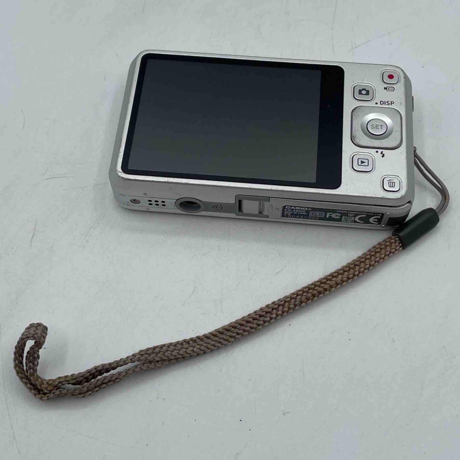 ジャンク・動作未確認】CASIO EXILIM EX-Z800 シルバー デジタルカメラ