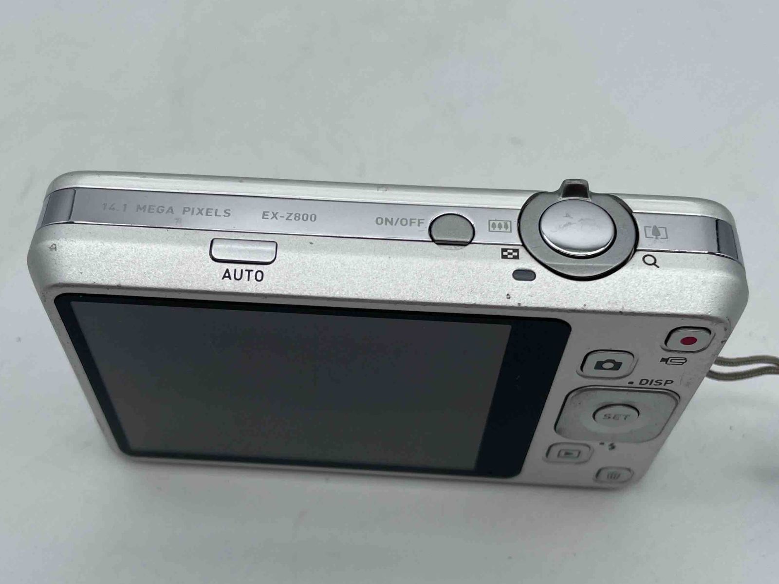 ジャンク・動作未確認】CASIO EXILIM EX-Z800 シルバー デジタルカメラ