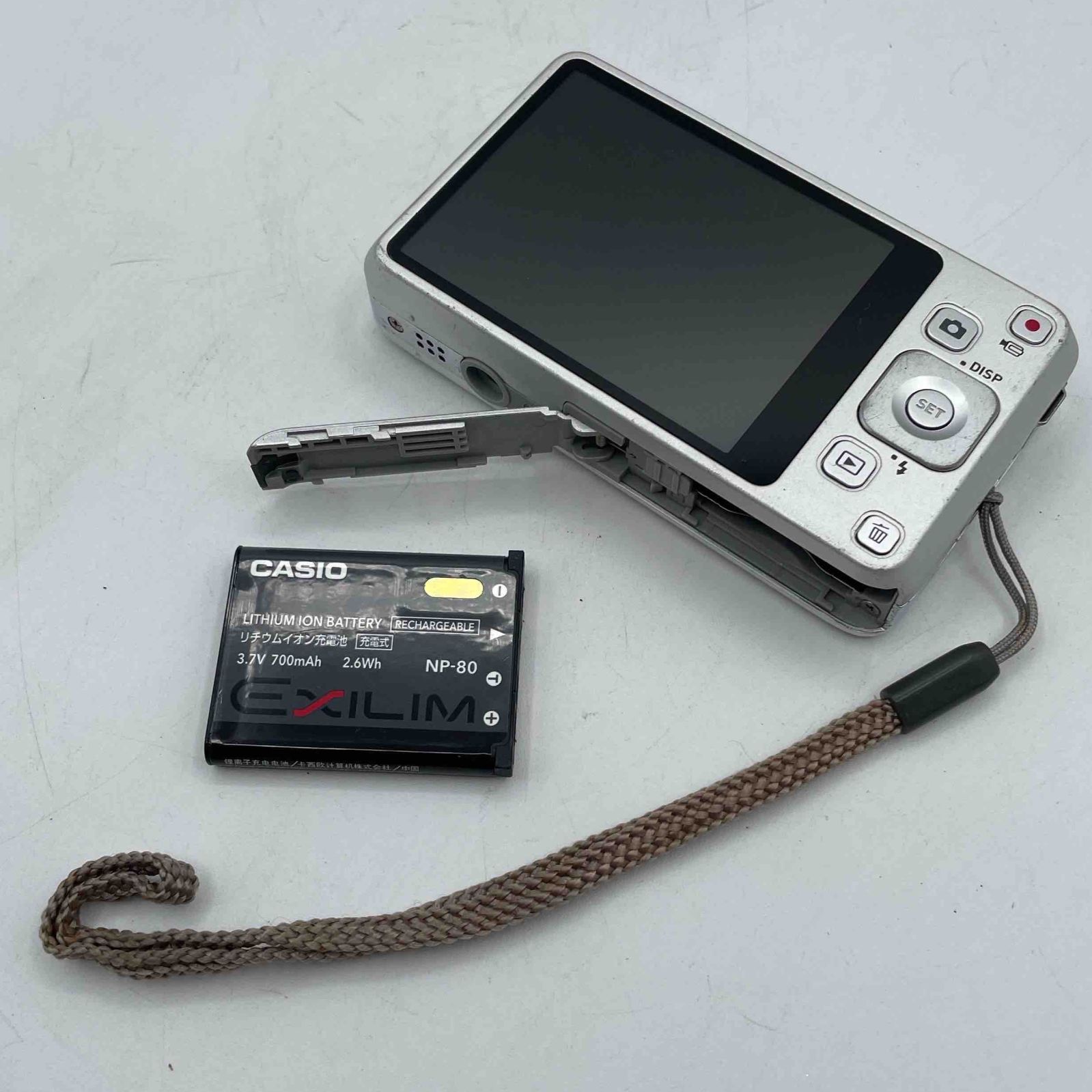 ジャンク・動作未確認】CASIO EXILIM EX-Z800 シルバー デジタルカメラ