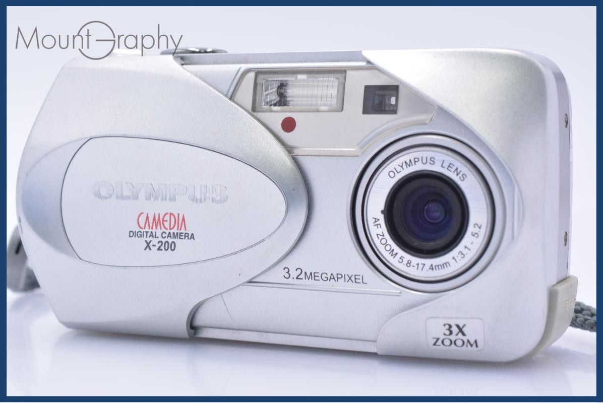 【動作保証】 オリンパス Olympus CAMEDIA X-200 3X 単三電池仕様 同梱無料 #ks861