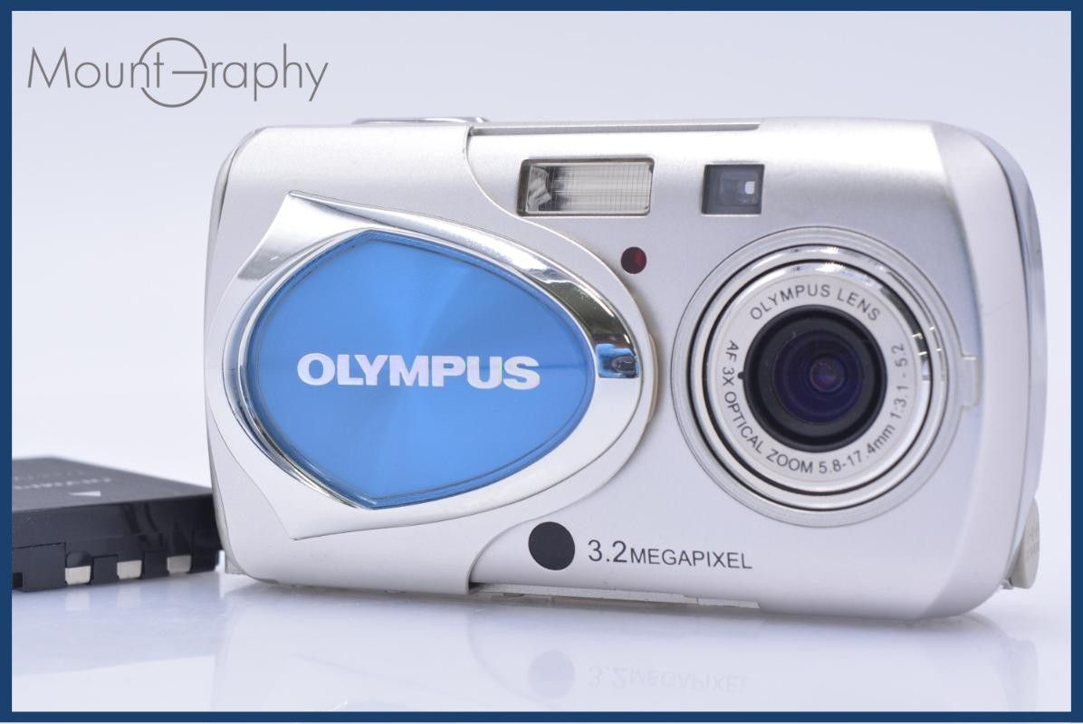 【動作保証】 オリンパス Olympus μ-15 DIGITAL 3X バッテリー付属 同梱無料 #ks896