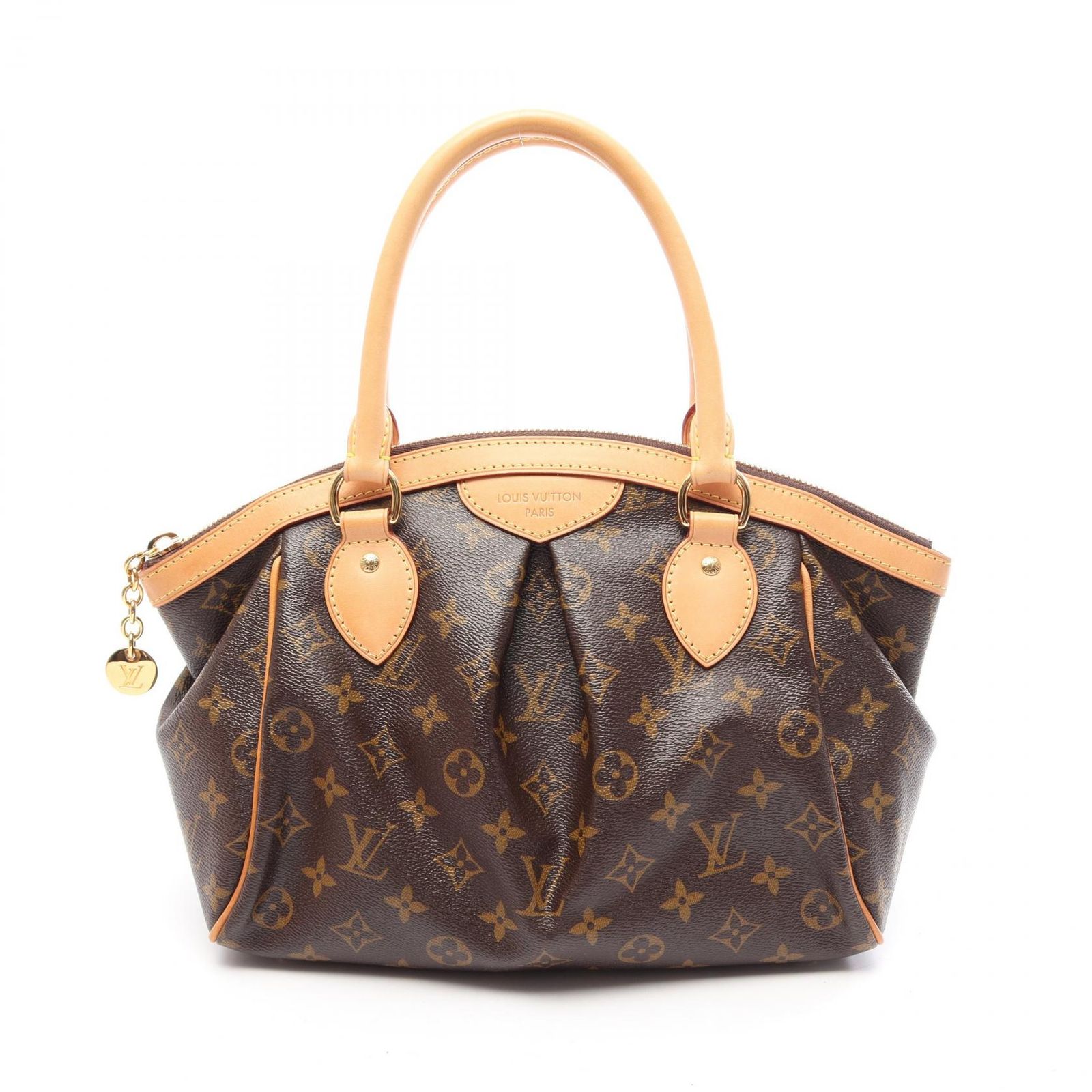 ルイ・ヴィトン LOUIS VUITTON ハンドバッグ ティヴォリPM モノグラム M40143 PVCコーティングキャンバス レザー ティヴォリPM レディース Used A