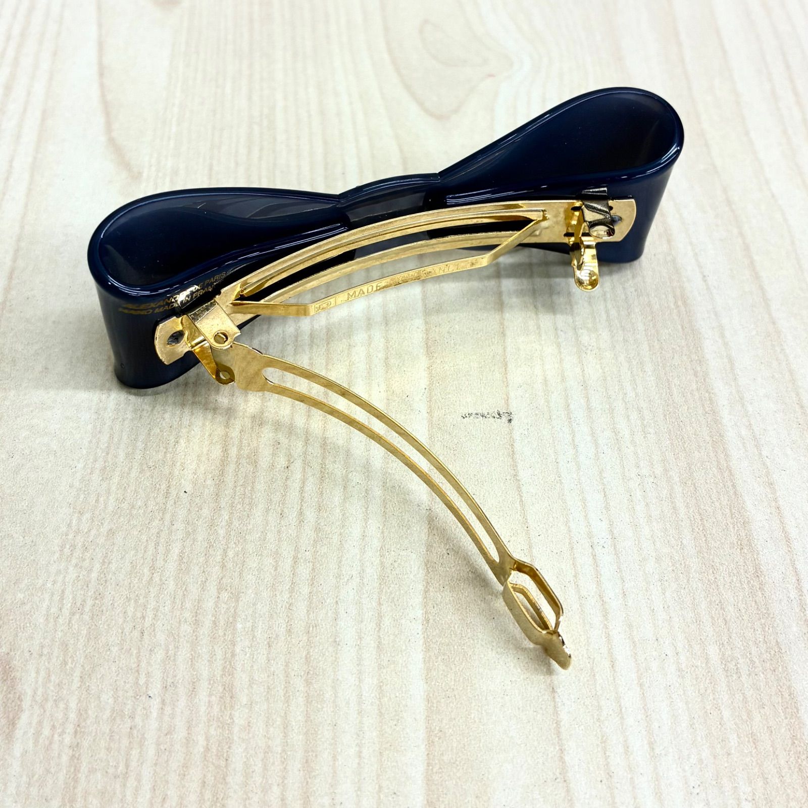 アレクサンドルドゥパリ ALEXANDRE DE PARIS】美品！リボンバレッタ