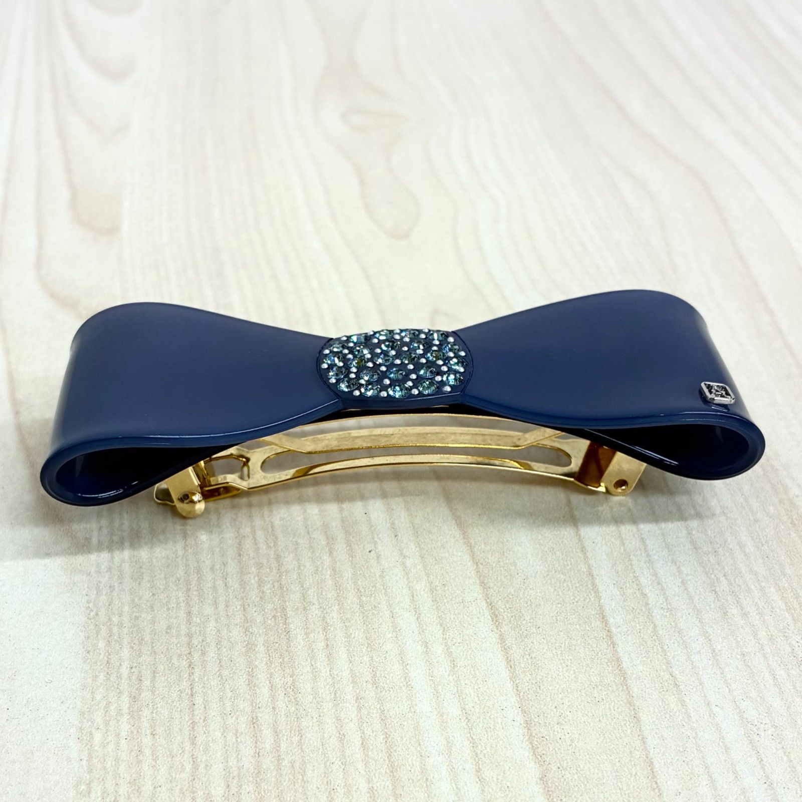 アレクサンドルドゥパリ ALEXANDRE DE PARIS】美品！リボンバレッタ