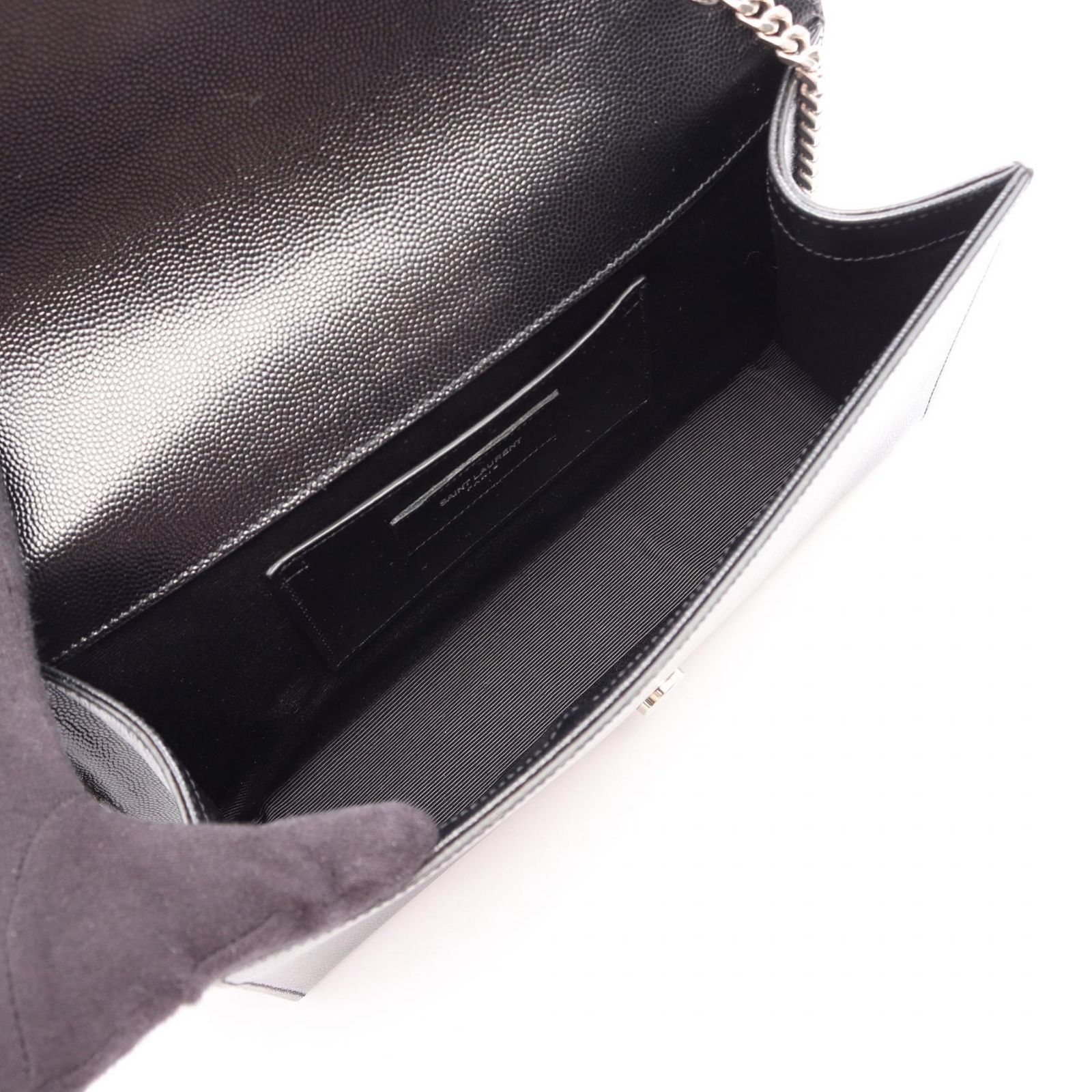 サンローランパリ SAINT LAURENT PARIS ショルダーバッグ ケイト ミディアム スタッズ ブラック レザー ケイト ミディアム スタッズ チェーンショルダー レディース