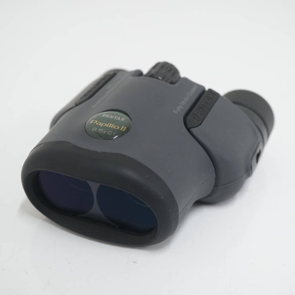 PENTAX Papilio II 6.5x21 双眼鏡 USED美品 ペンタックス パピリオ 2 ポロプリズム マクロ観察 ストラップ有 アウトドア 完動品 CE5262