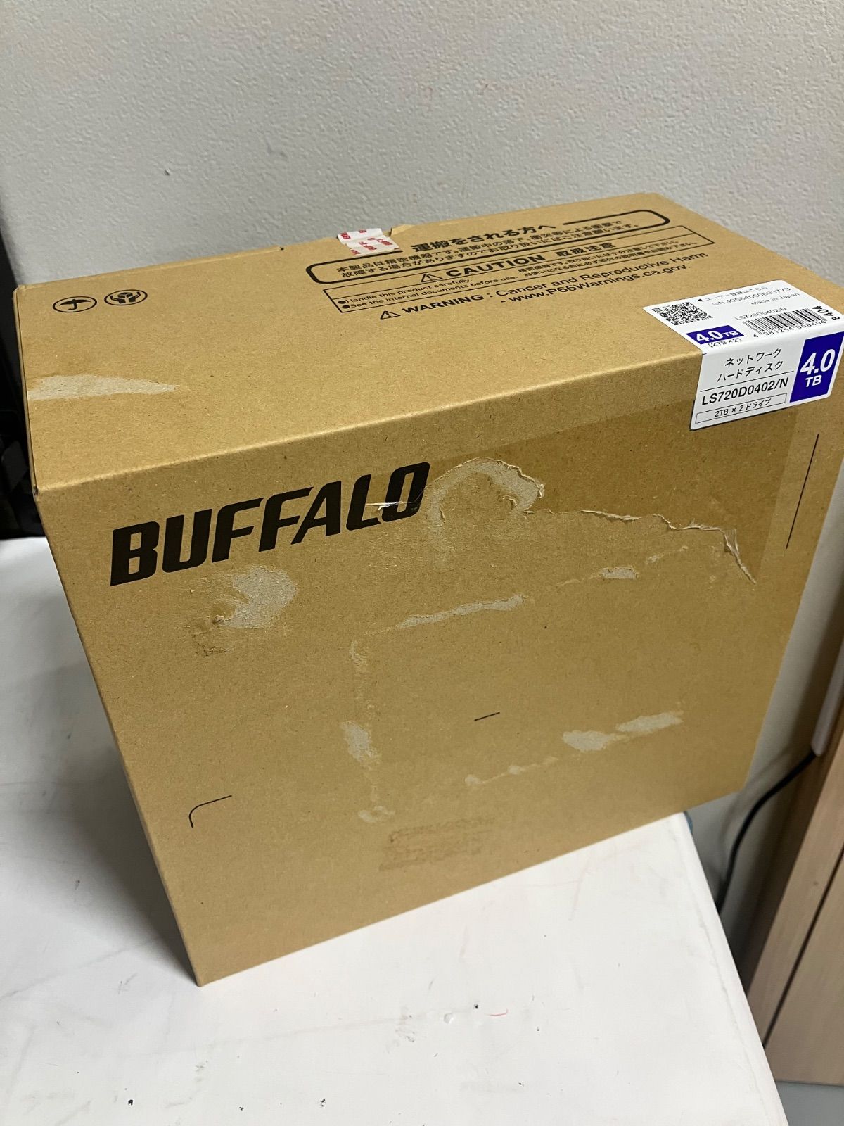 新品未開封 BUFFALO NAS 4TB LS720D0402/N - メルカリ