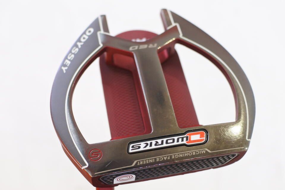 オデッセイ　O-WORKS RED 2-BALL FANG S　パター　中古　ゴルフドゥ！春日井店【最短即日発送】 10,786円