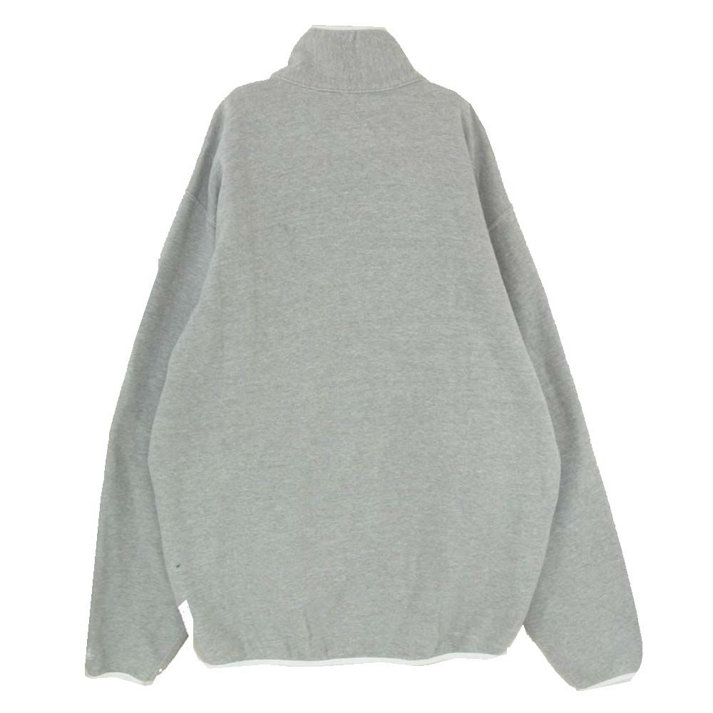 GOODENOUGH グッドイナフ 90s パイピング クラシックロゴ 鹿の子 ジップアップ ジャケット グレー系 1【中古】 GOODENOUGH グッドイナフ 90s パイピング クラシックロゴ 鹿の子