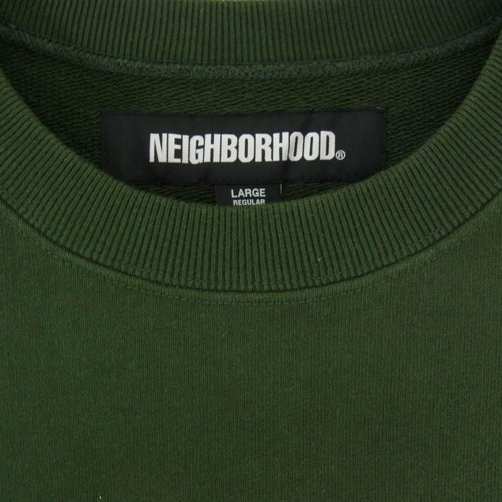 NEIGHBORHOOD ネイバーフッド 23SS 231FPNH-CSM01 COLLEGE SWEATSHIRT