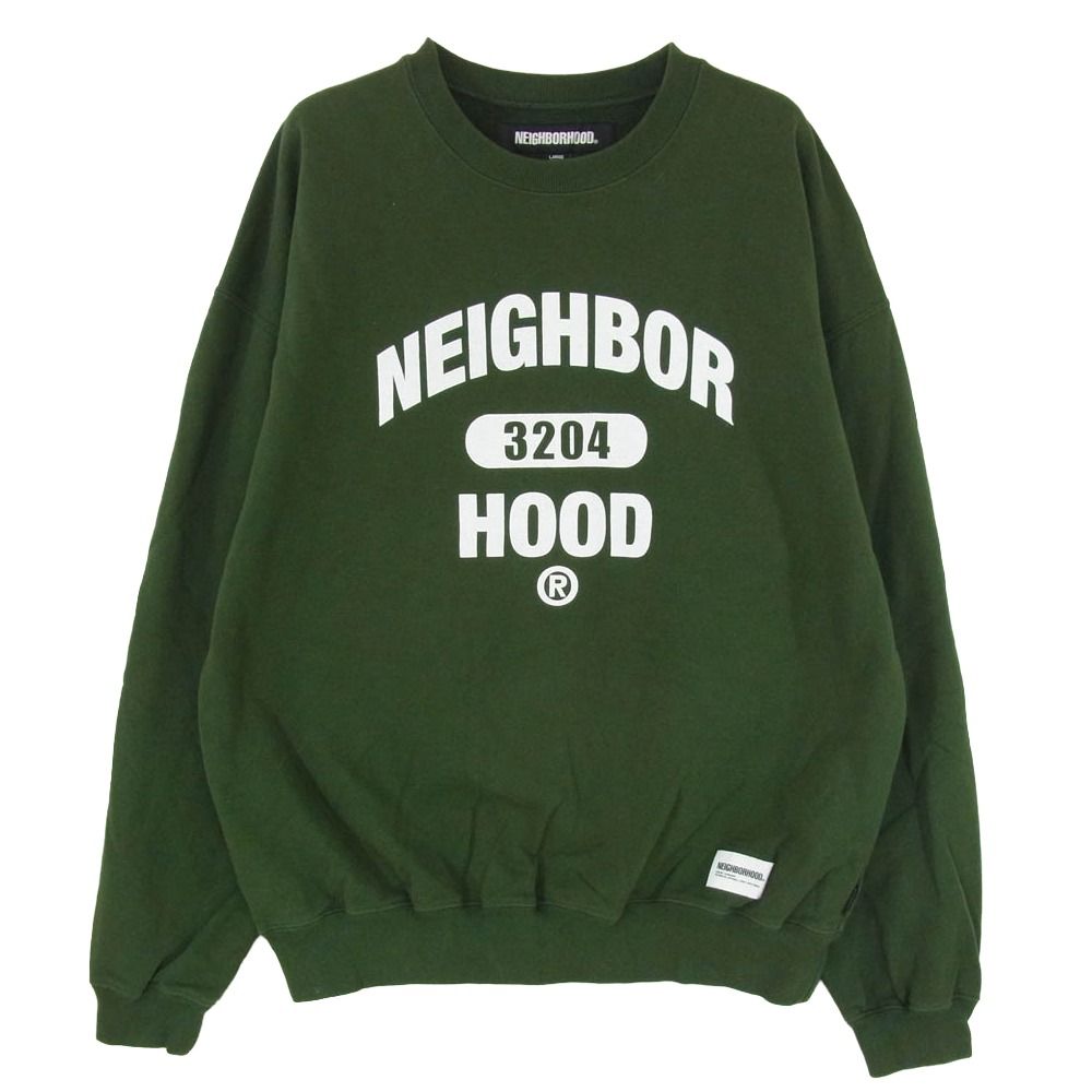 NEIGHBORHOOD ネイバーフッド 23SS 231FPNH-CSM01 COLLEGE SWEATSHIRT