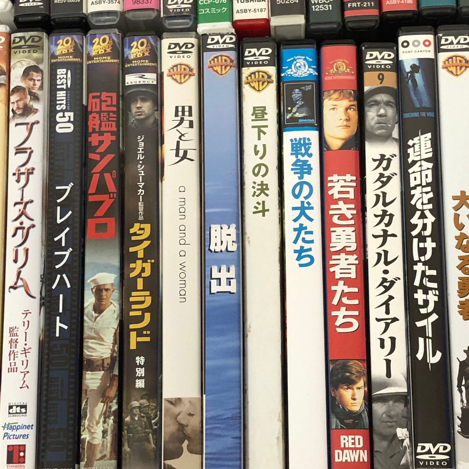△120 洋画 海外 DVD 超大量 まとめ売り ② ジャンク品 smydv097866