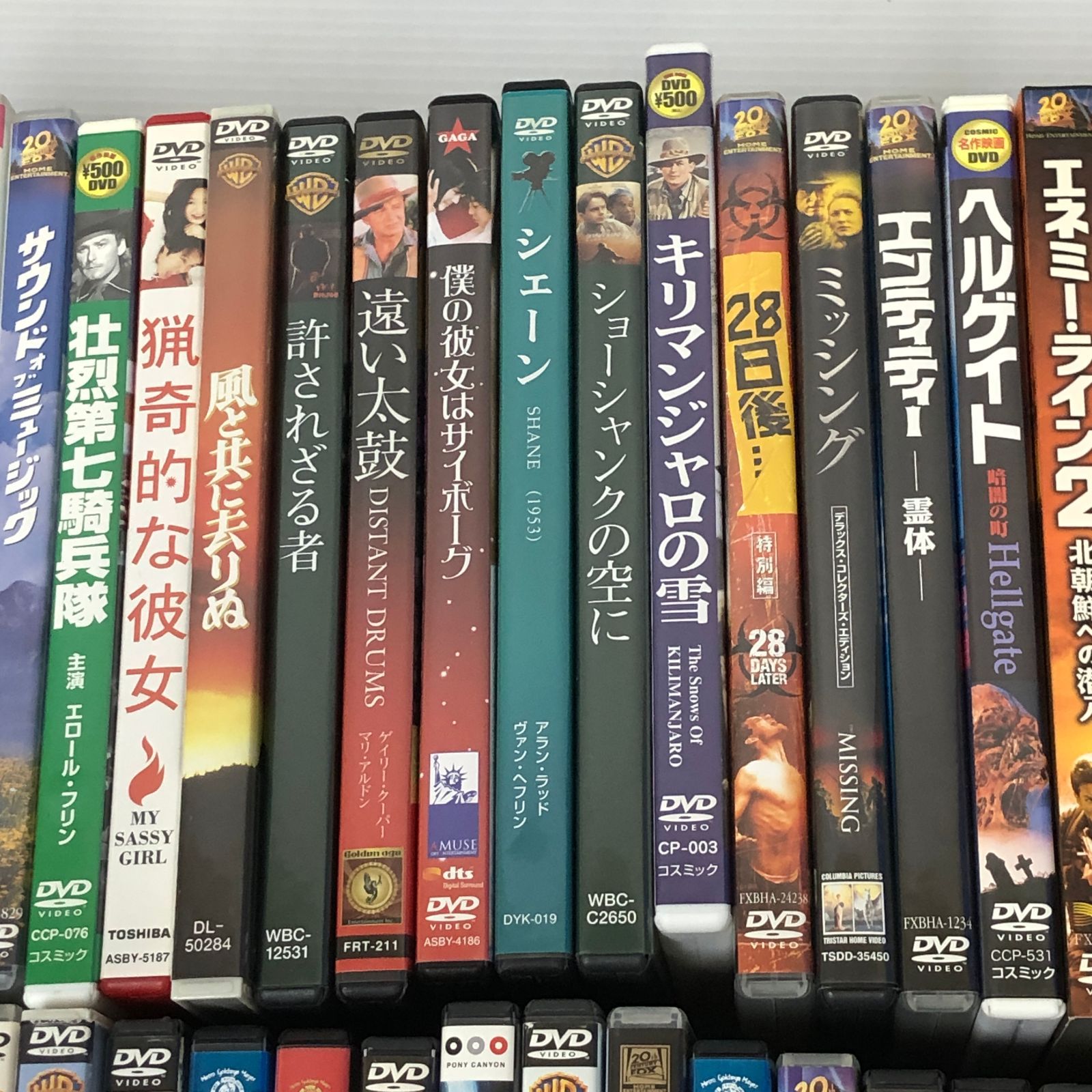 △120 洋画 海外 DVD 超大量 まとめ売り ② ジャンク品 smydv097866