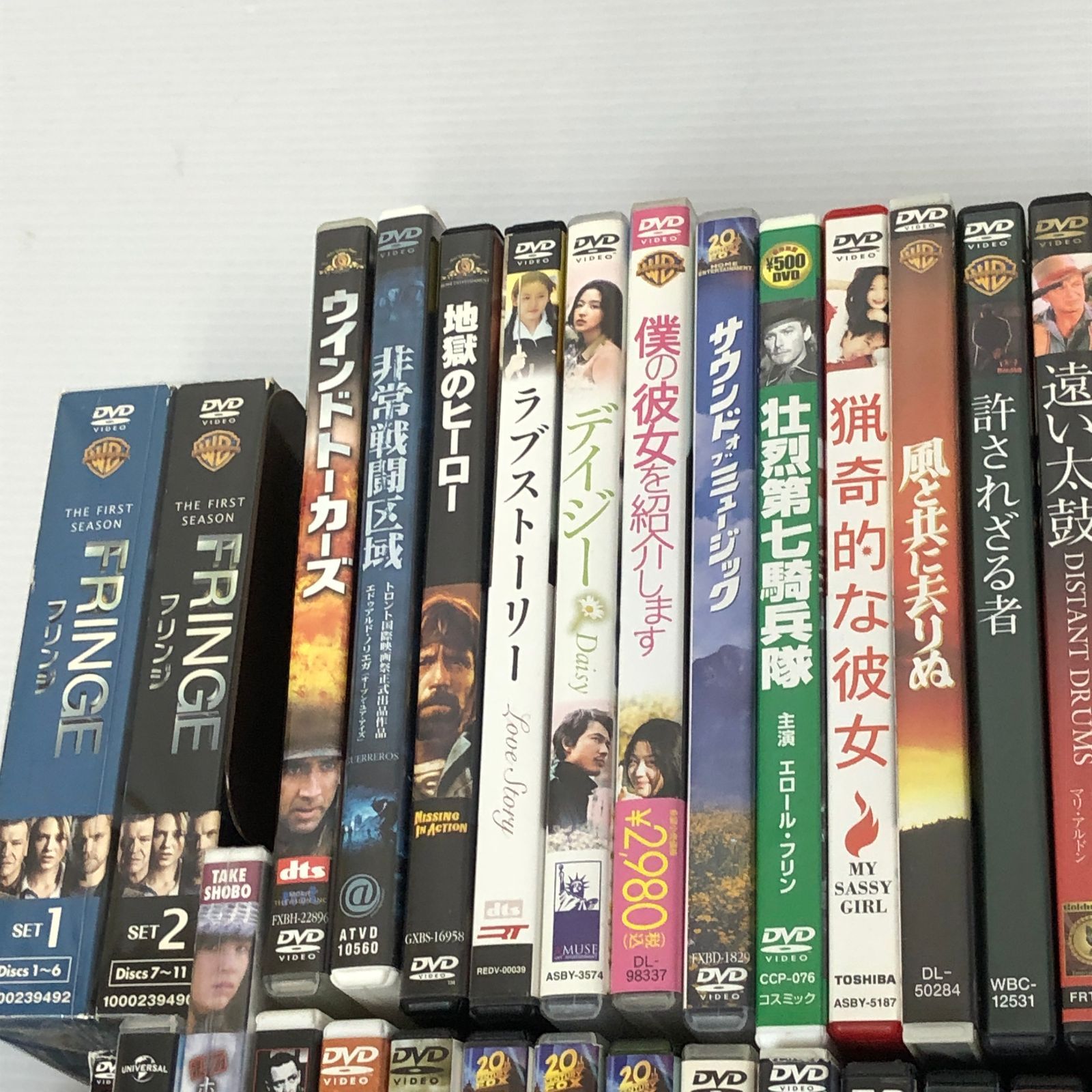 △120 洋画 海外 DVD 超大量 まとめ売り ② ジャンク品 smydv097866