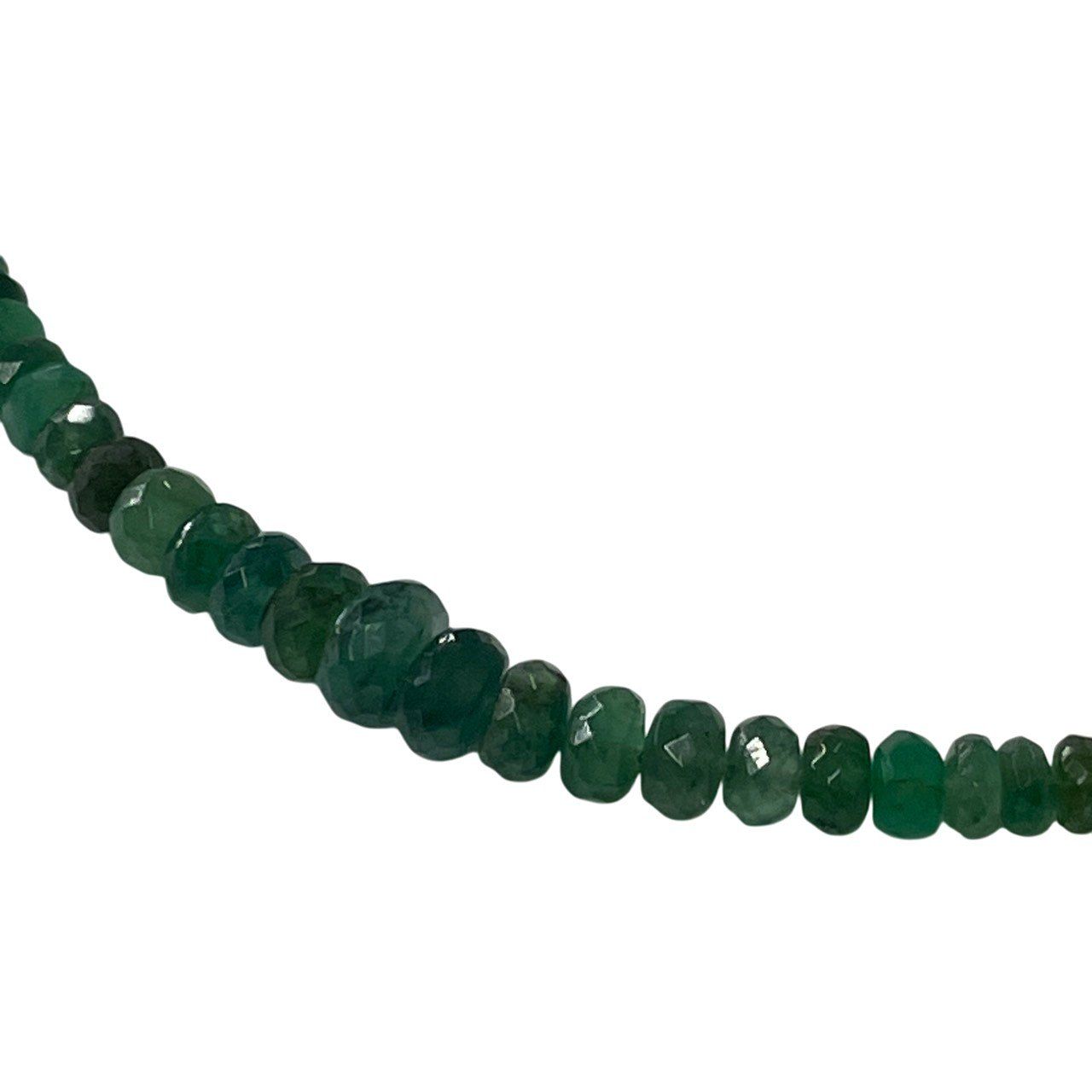 美品/エメラルド/ビーズ/K18/ネックレス/総重量8.8g/約40ct/レディース/RS2151 美品/エメラルド/ビーズ/K18/ネックレス/総重量8.8g/約40ct/レディース/RS2151