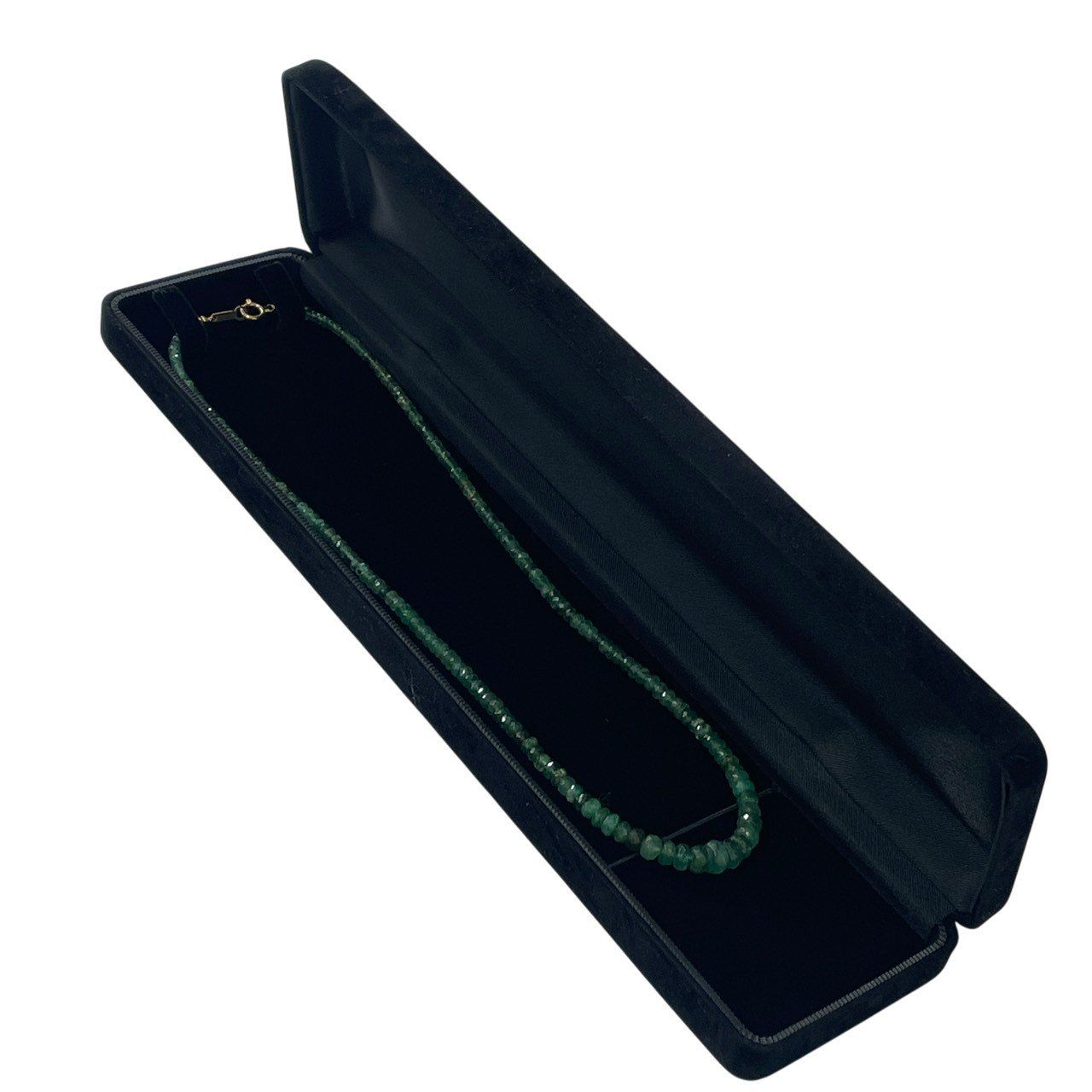 美品/エメラルド/ビーズ/K18/ネックレス/総重量8.8g/約40ct/レディース/RS2151 美品/エメラルド/ビーズ/K18/ネックレス/総重量8.8g/約40ct/レディース/RS2151
