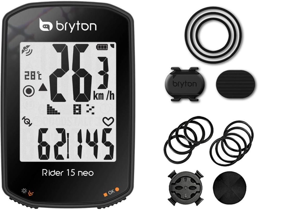 ブライトン（Bryton）Rider 15neoC（ケイデンスセンサー付）GPSサイクルコンピューター（日本語対応）【新品・未開封】