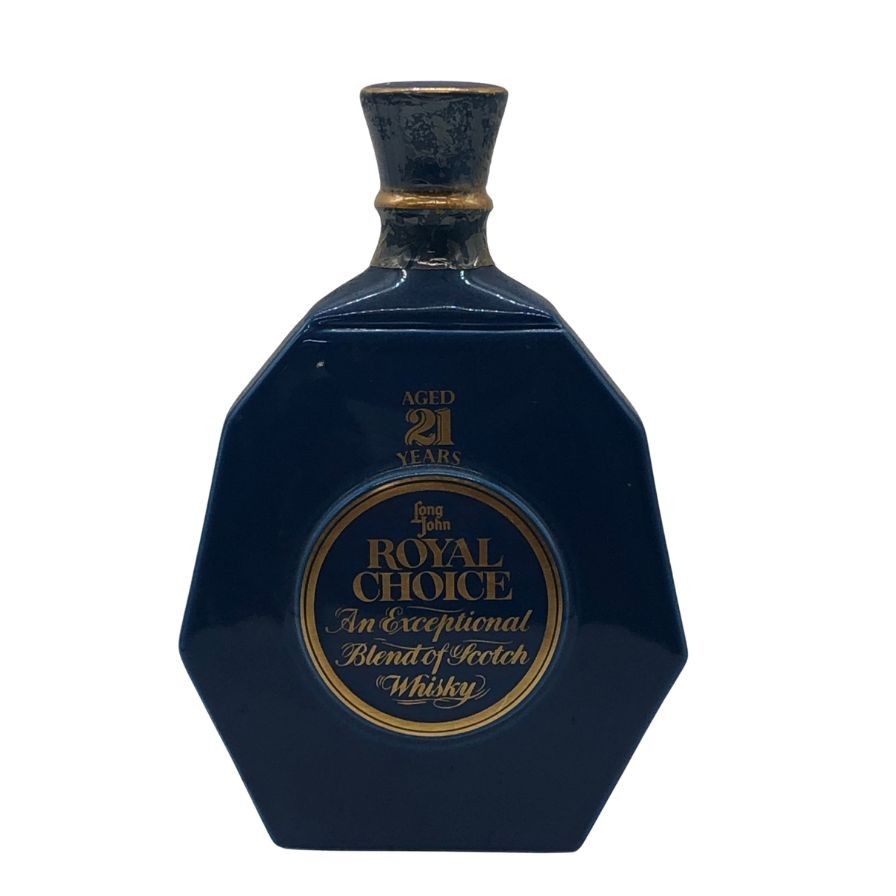 ロングジョン ロイヤルチョイス 21年 陶器ボトル【W0】 - メルカリ