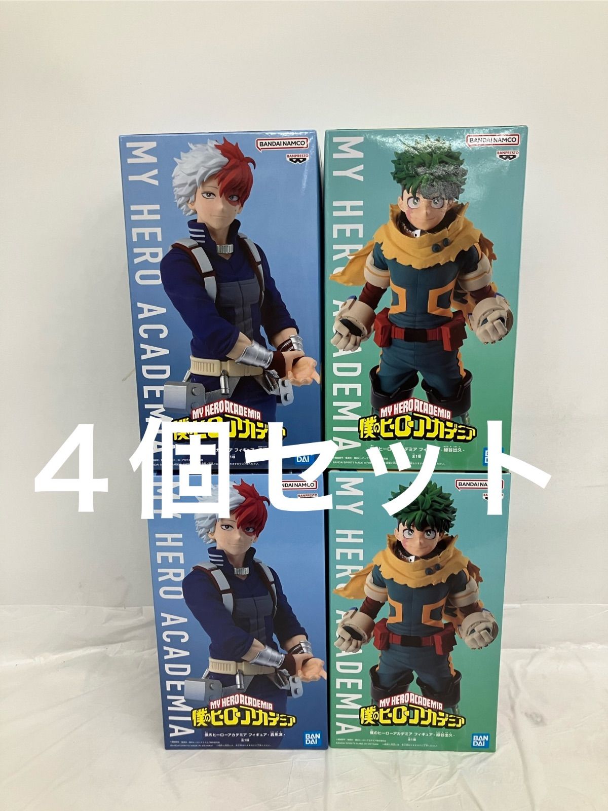 【新品未開封】dr365 豪華セット＋限定おまけ付 未開封 僕のヒーローアカデミア フィギュア 緑谷出久 轟焦凍 2種4個