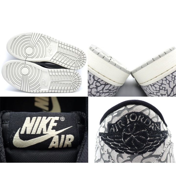 ナイキ NIKE 【 AIR JORDAN 1 LOW OG BLACK CEMENT ELPHANT CZ0790 001