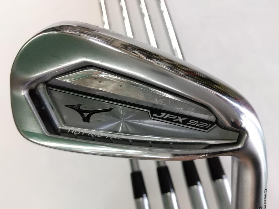 ミズノ　JPX 921 HOT METAL　MODUS3 SYSTEM3 TOUR-125　Sフレックス　アイアンセット　中古　ゴルフドゥ！山口防府店【最短即日発送】
