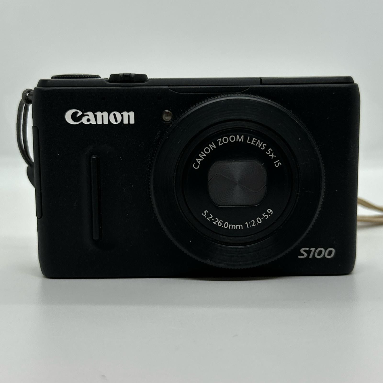 ⭐️お買い得⭐️名機 Canon S100 コンパクトデジタルカメラ　訳あり 最速発送】Canon コンパクトデジタルカメラ PowerShot S100 ブラック