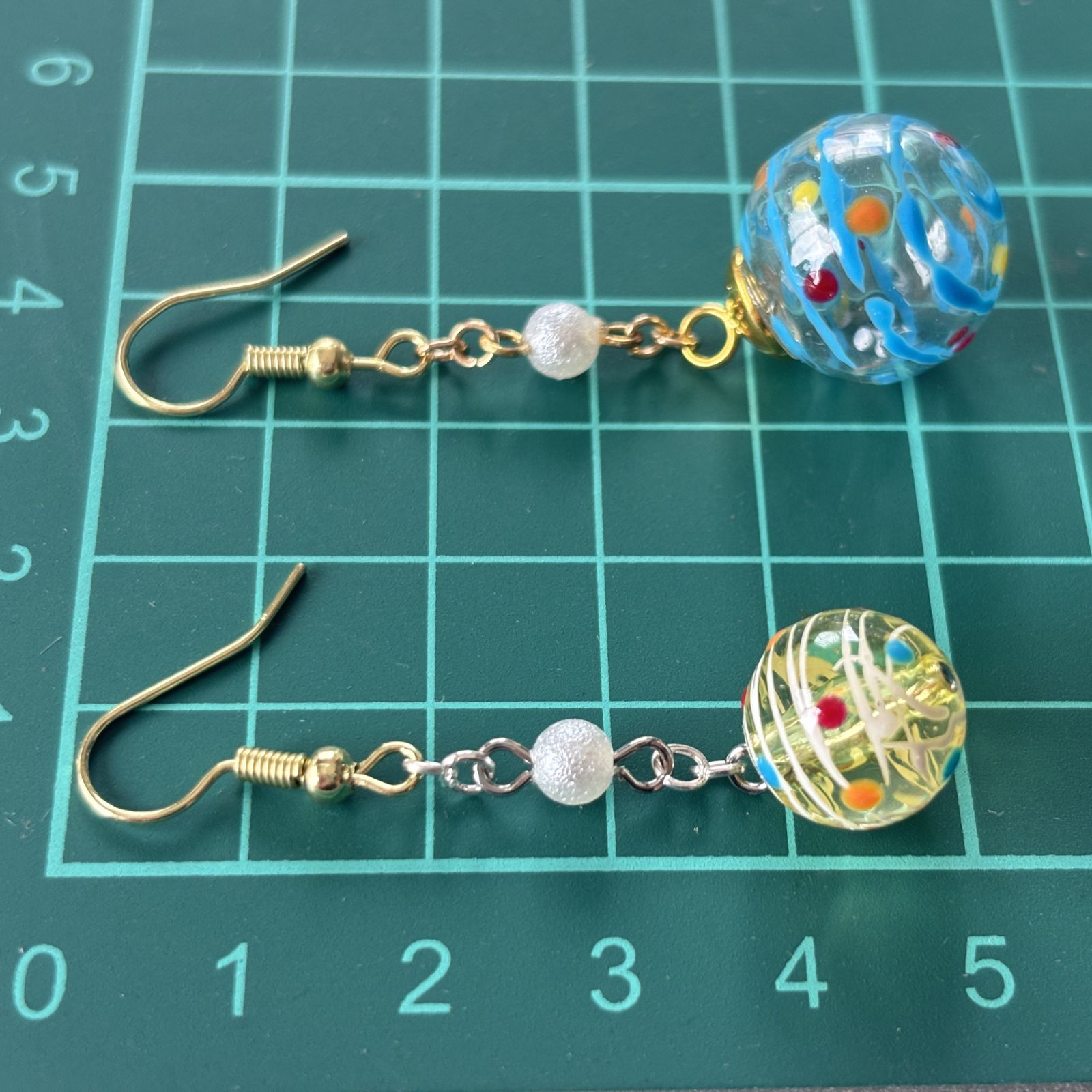 ヨーヨー / ピアス / イヤリング / レジン/ビーズ / ハンドメイド