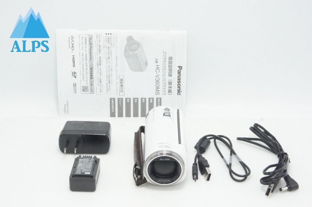 美品 Panasonic パナソニック HC-V360MS デジタルビデオカメラ