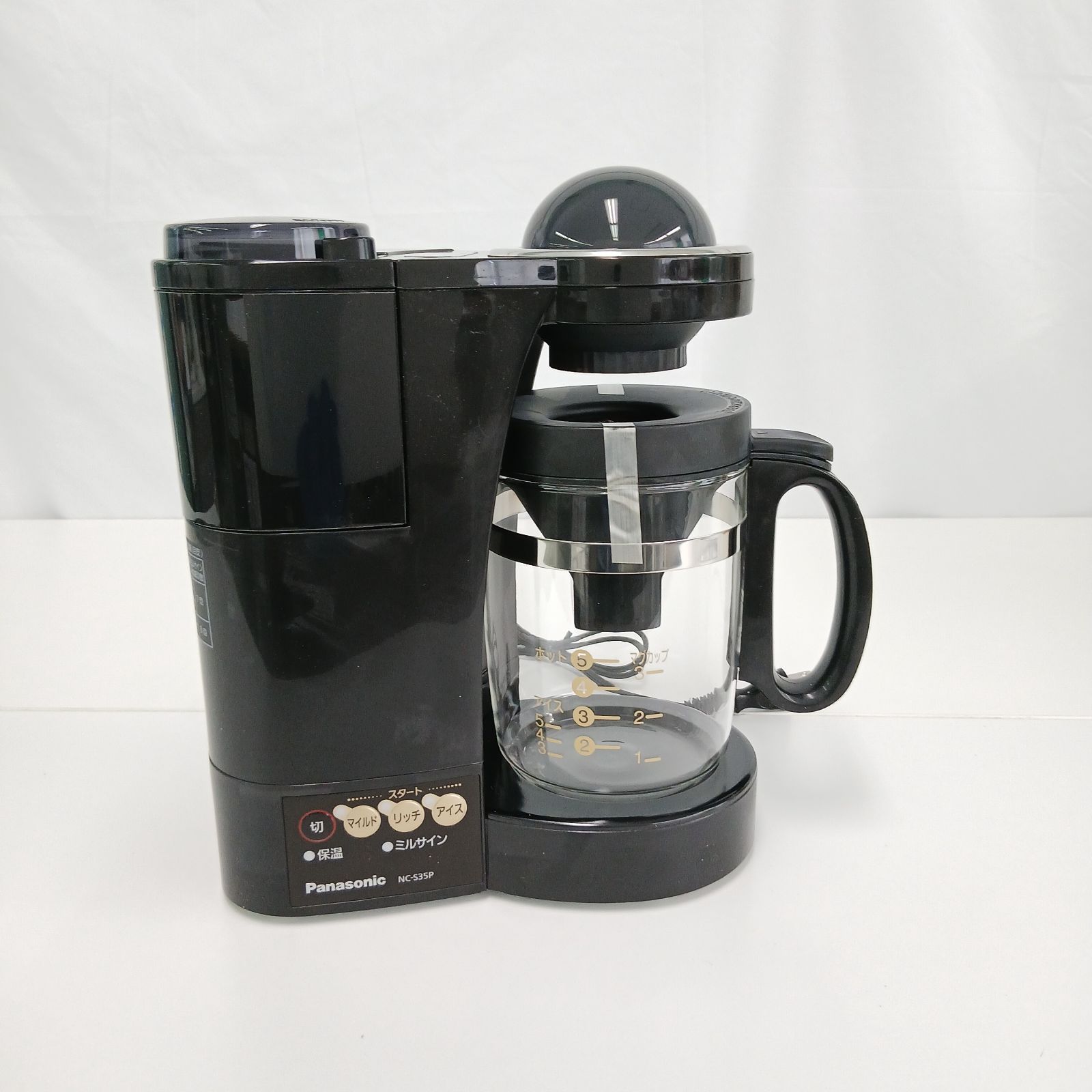 Panasonic コーヒーメーカー NC-S35P-K／K-0418S - メルカリ