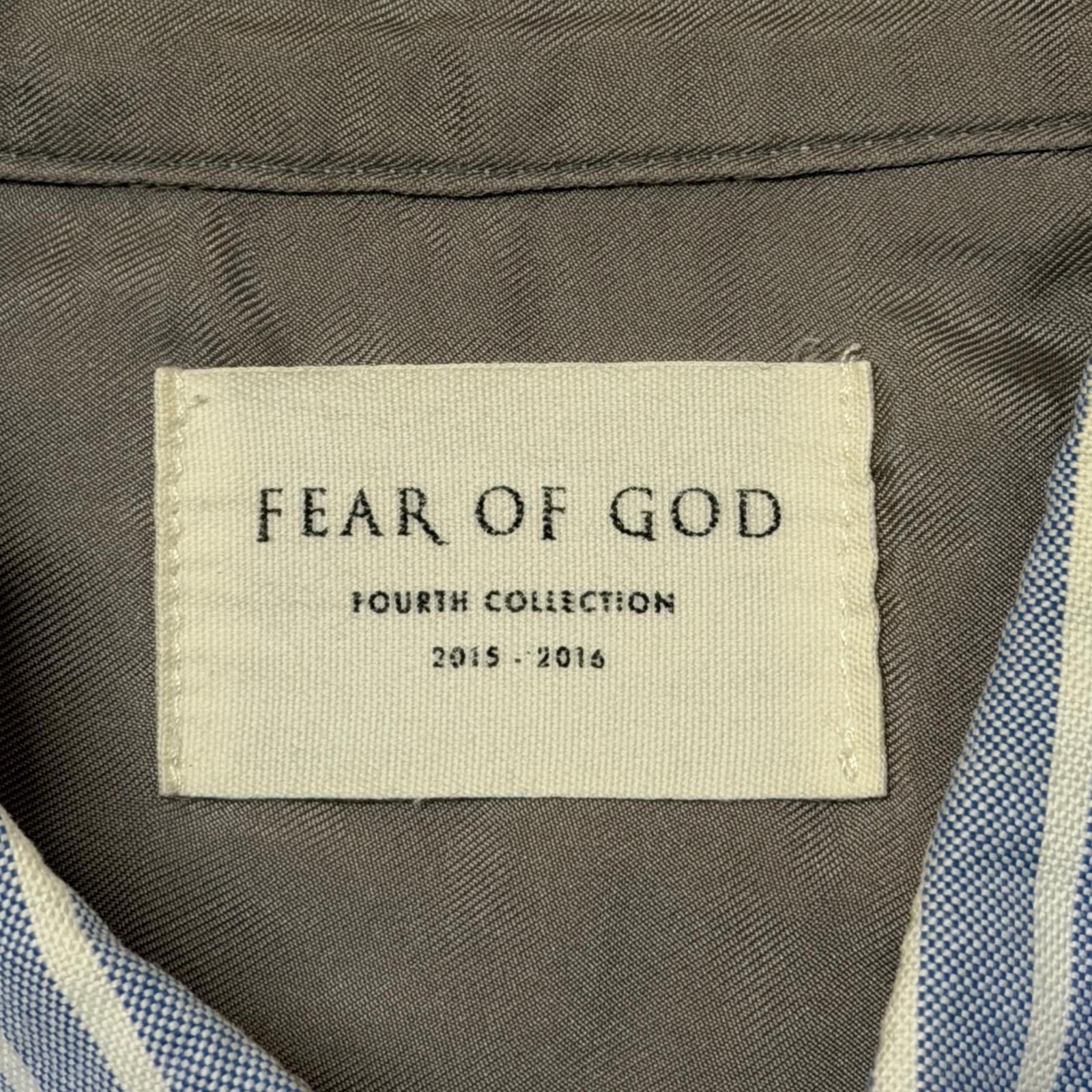 FEAR OF GOD 4th collection dad shirts ストライプシャツ 半袖シャツ