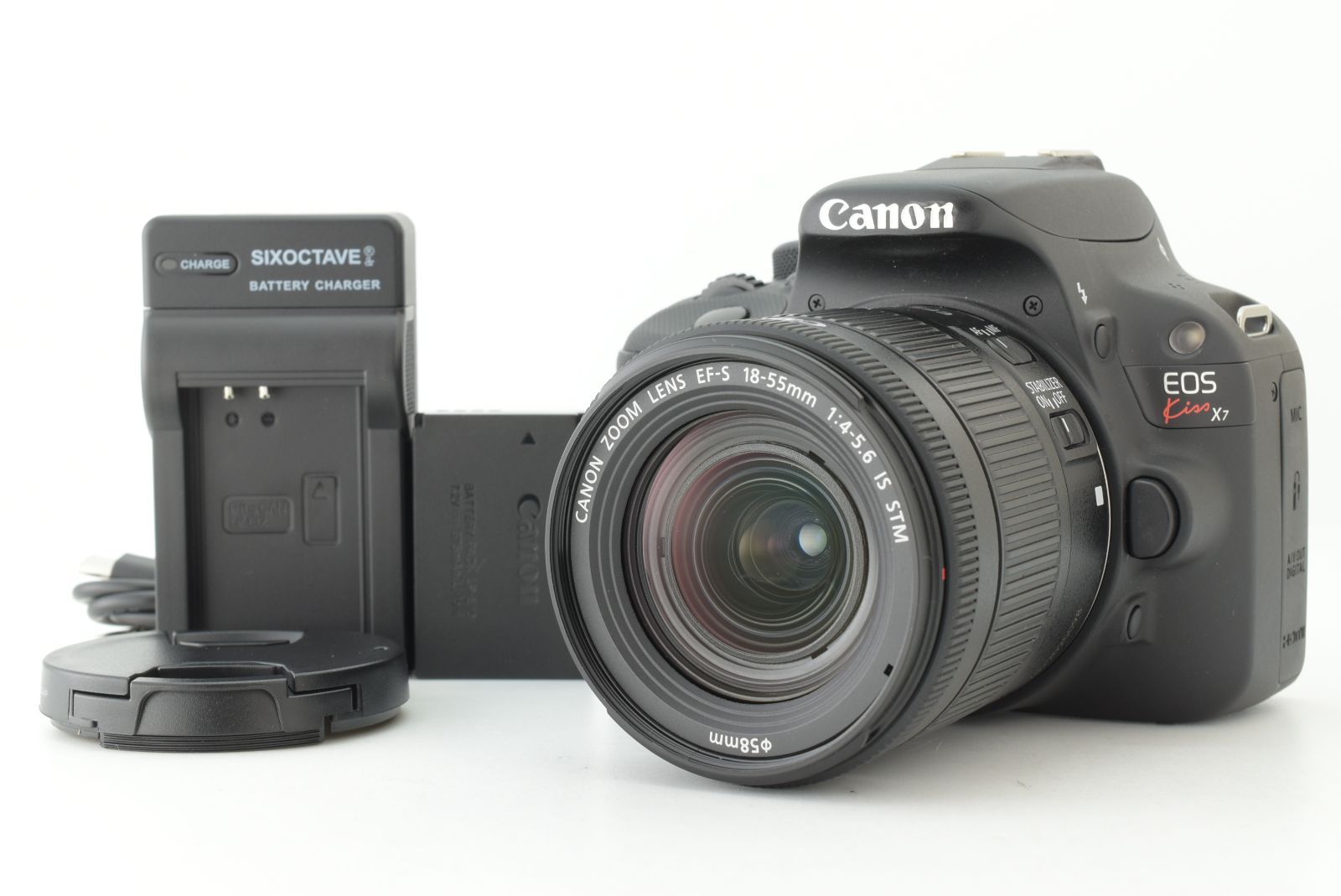 美品 シャッターカウント 29911回】Canon EOS Kiss X7 EF-S 18-55mm F4