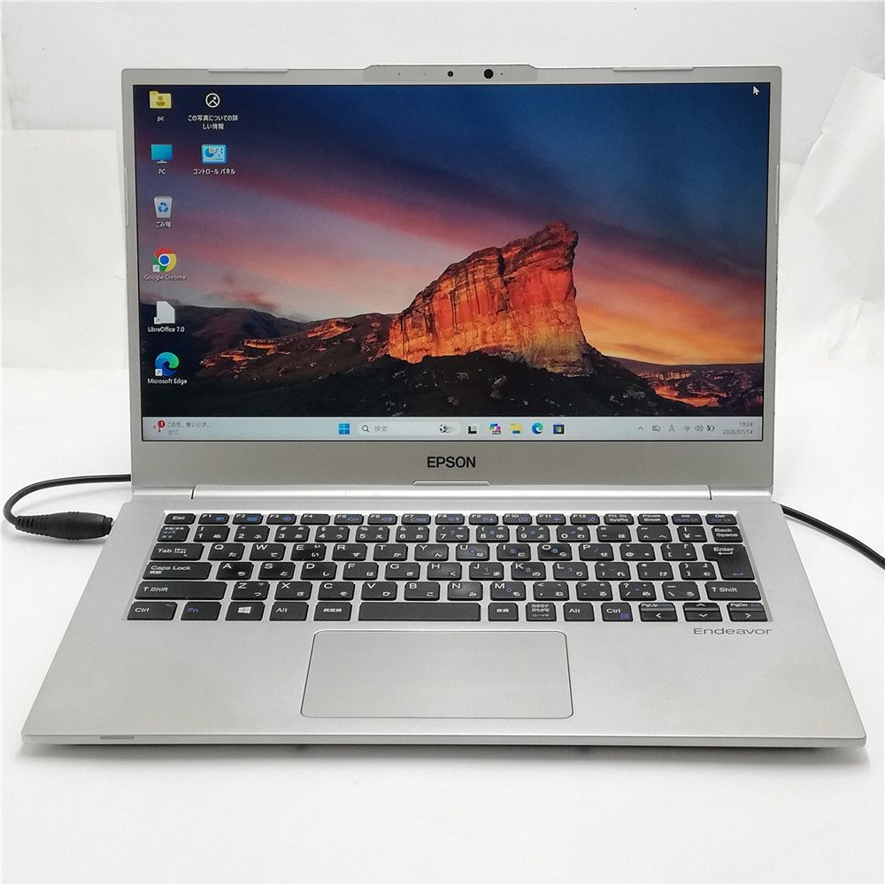 高性能 Wi-Fi有 エプソン 中古ノートパソコン EPSON NA710E Core i7 10510U 16GB 512GB 高速SSD 無線LAN カメラ Windows11 Office 即使用可