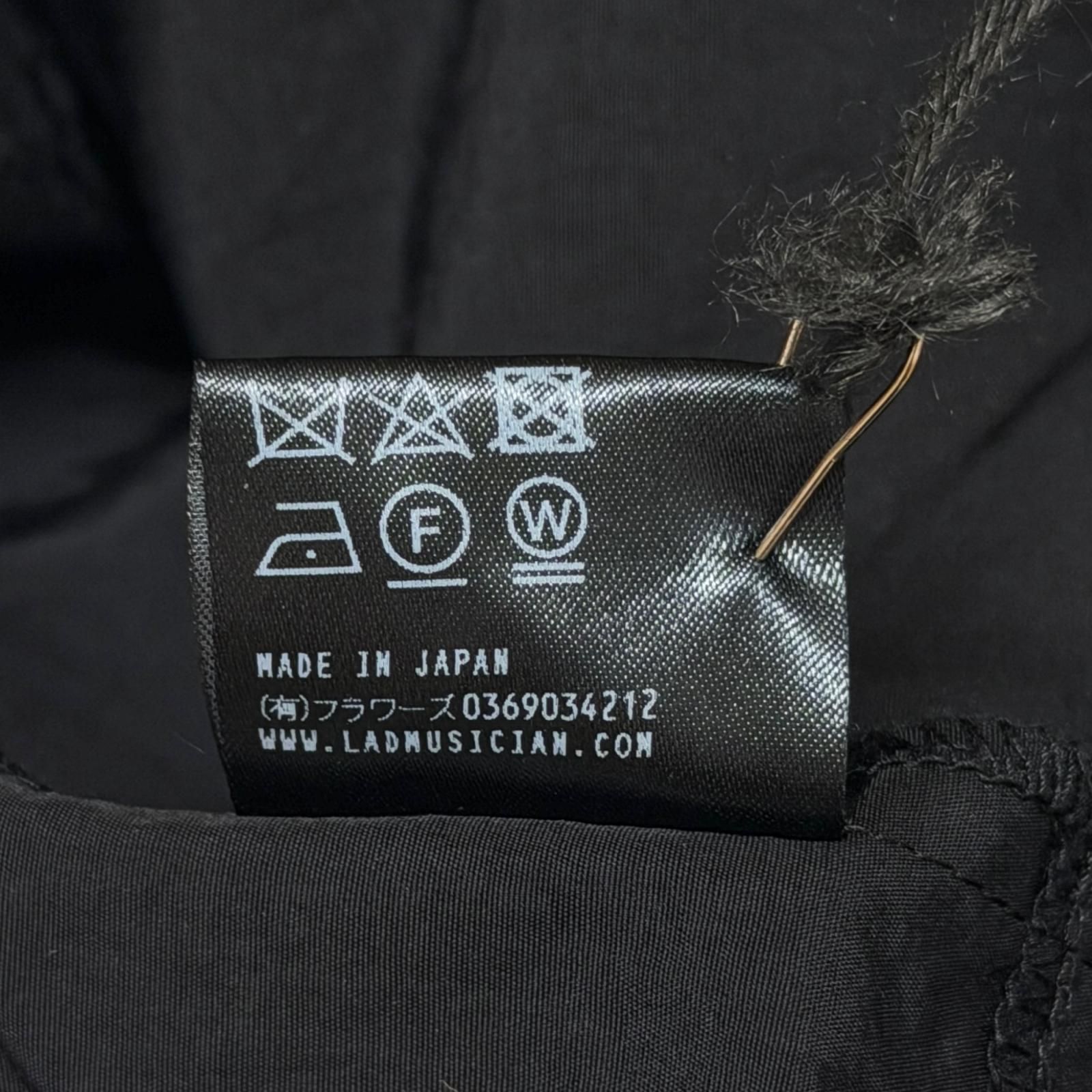 参考上代44000円 LAD MUSICIAN HOODED PONCHO ナイロンフードポンチョ