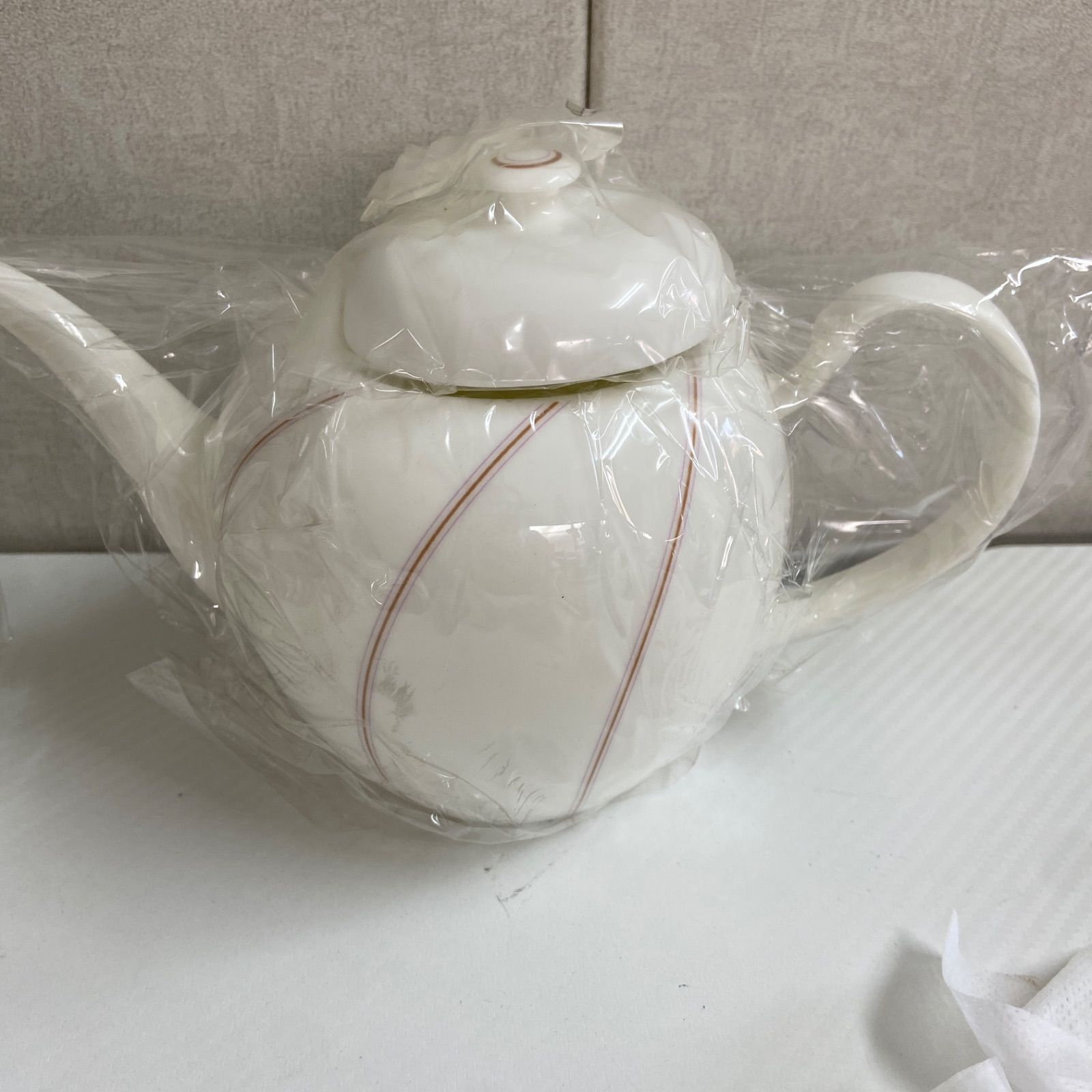 未使用】ノリタケ シフォン ティーセット ボーンチャイナ 豪華フル
