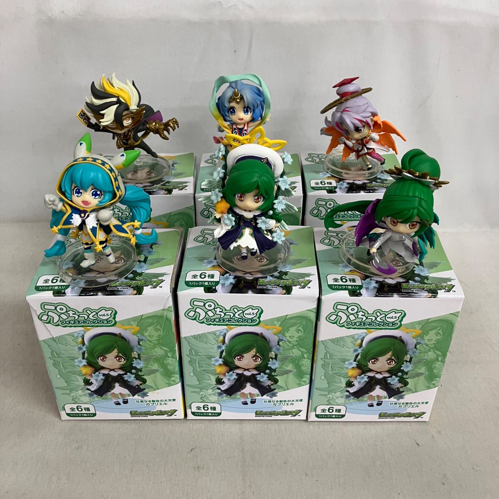 中古 モンスターストライク ぷちっとフィギュアコレクション vol.5