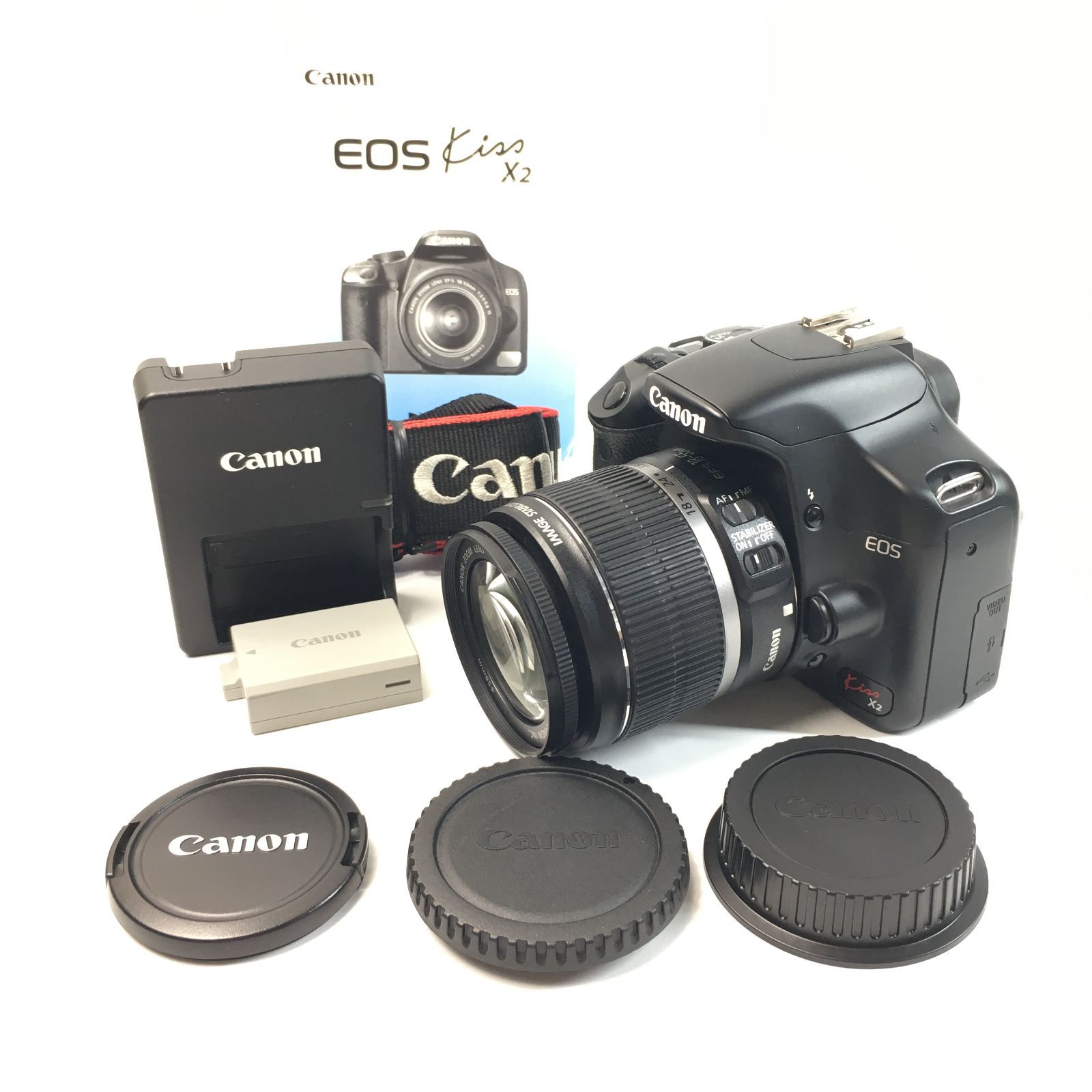 Canon デジタル一眼レフカメラ EOS Kiss X2 レンズキット - メルカリ