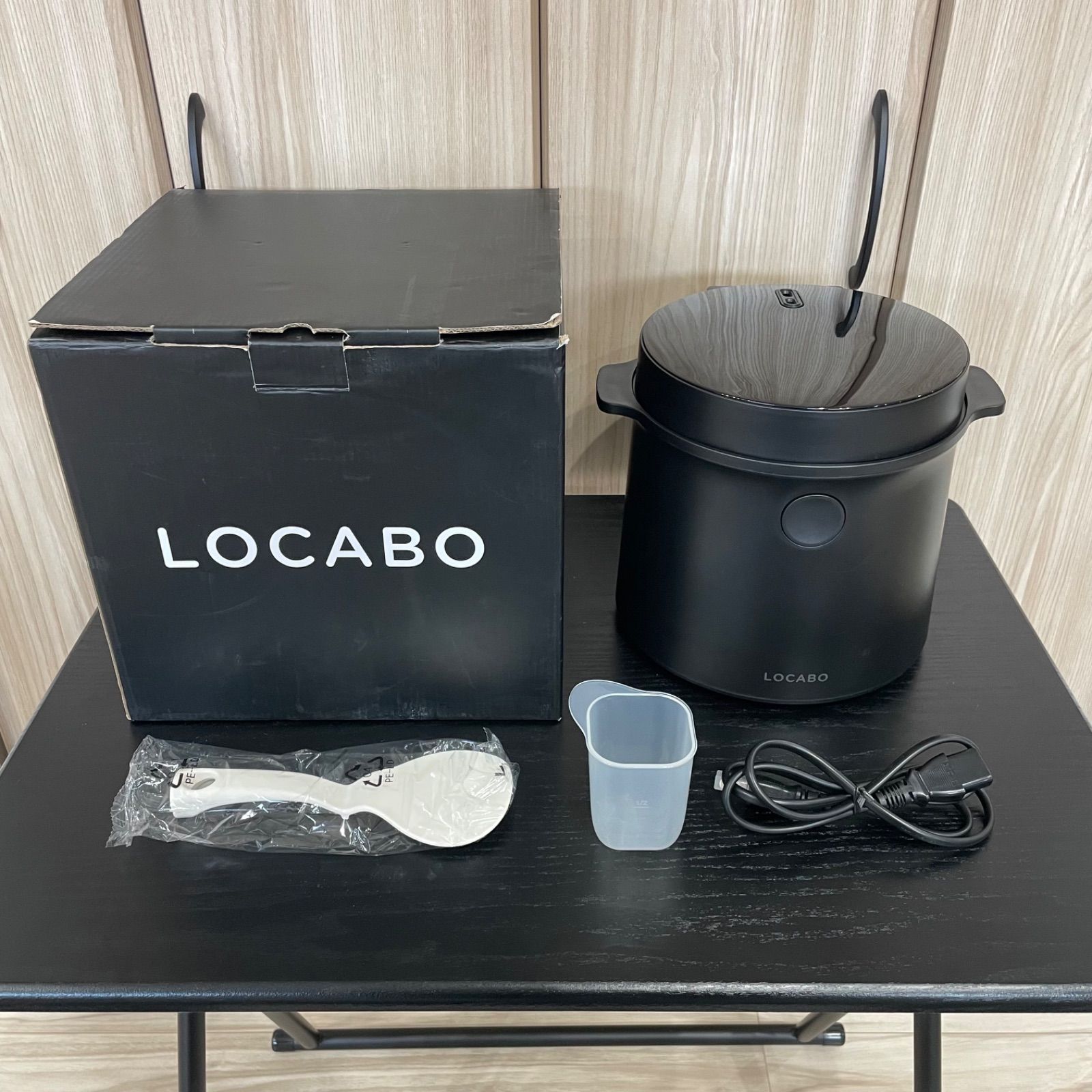 LOCABO ロカボ JM-C20E-B ブラック 糖質カット炊飯器 炊飯器 糖質 