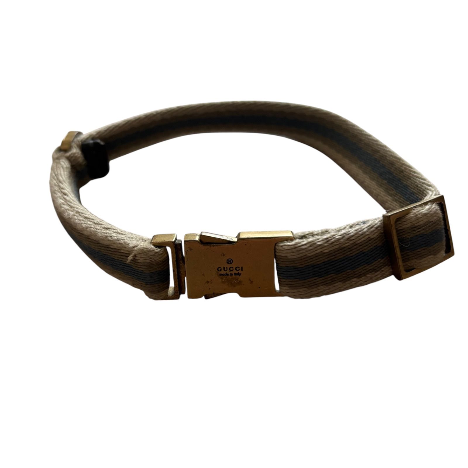 RE387 GUCCI グッチ ドッグ 首輪 リード セット 犬用 ペット用品