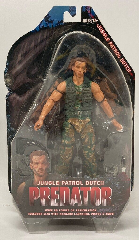 NECA (ACTION FIGURE) (SERIES 8) JUNGLE PATROL DUTCH 7インチ
