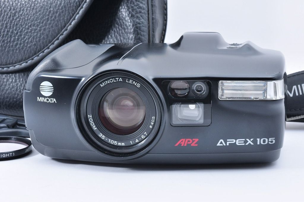 2ヶ月保証付き】MINOLTA APEX 105 コンパクトフィルムカメラ 動作品 美