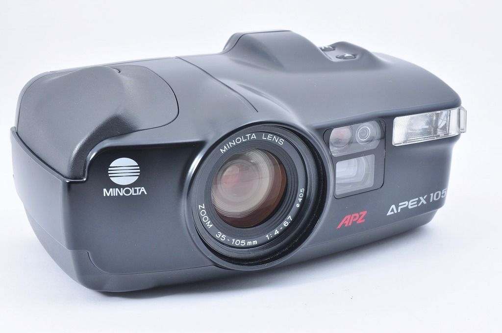2ヶ月保証付き】MINOLTA APEX 105 コンパクトフィルムカメラ 動作品 美