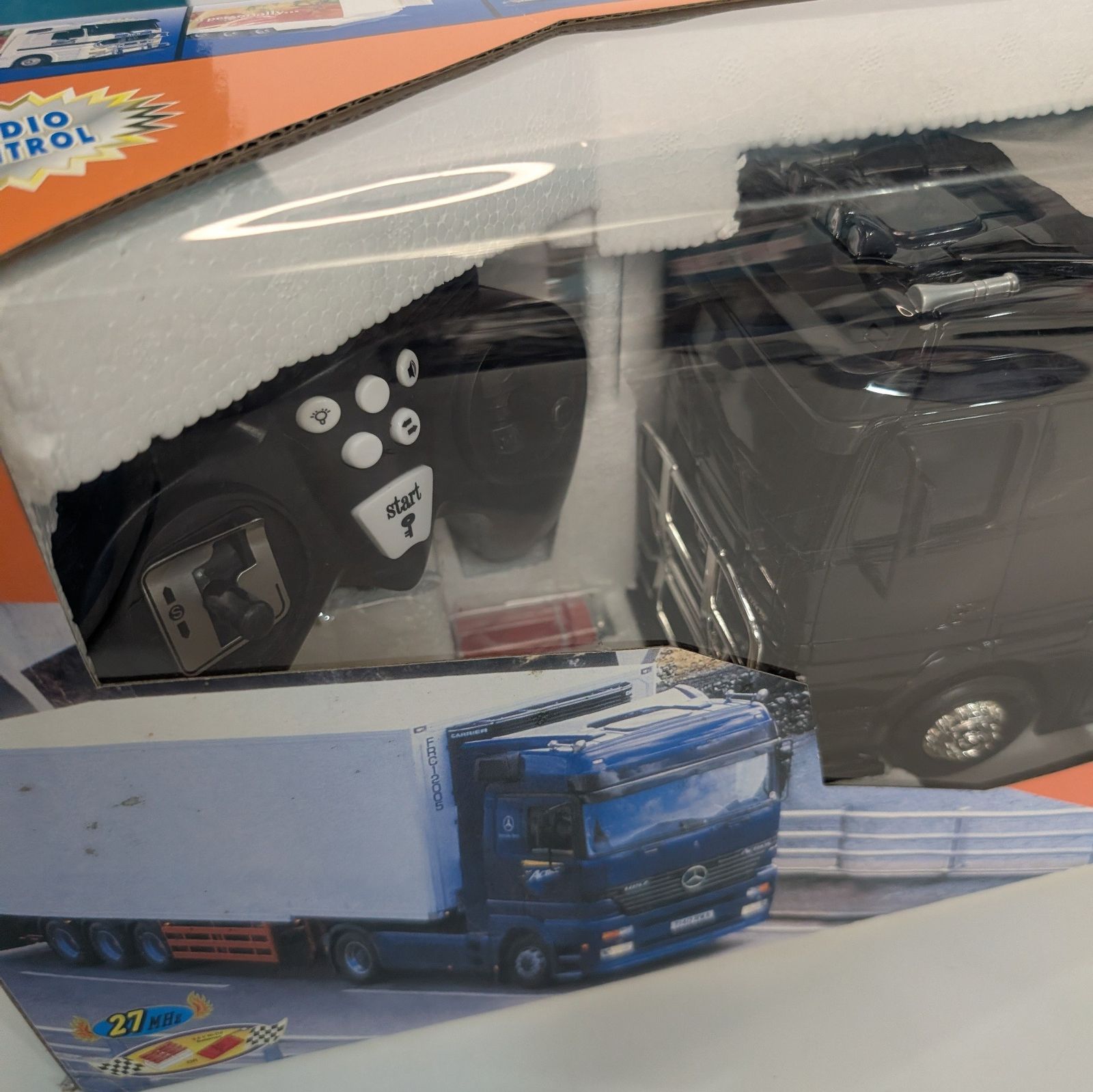 メルセデスベンツ アクトロス 大型RCトレーラー 黒 - メルカリ