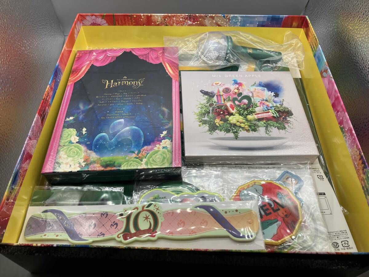 現状品 Mrs.GREEN APPLE CD 10(10 & 'Harmony' COMPLETE BOX)(初回生産