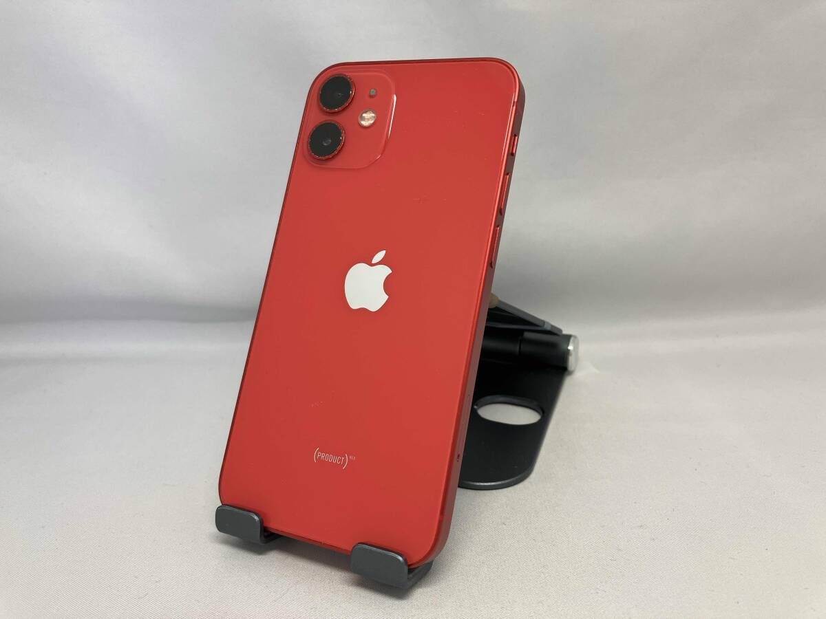 SoftBank 【SIMロックなし】MGAE3J/A iPhone 12 Mini 64GB レッド SoftBank