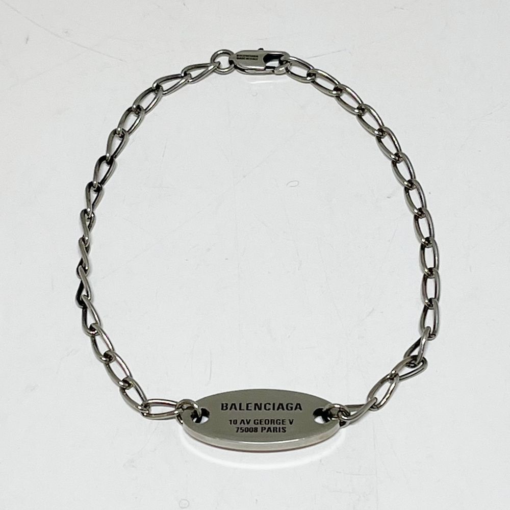 BALENCIAGA【バレンシアガ】817679-TZ99I-911 EVERTDAY BRACELET シルバー ブレスレット アクセサリー ジュエリー ファッション小物 メンズ